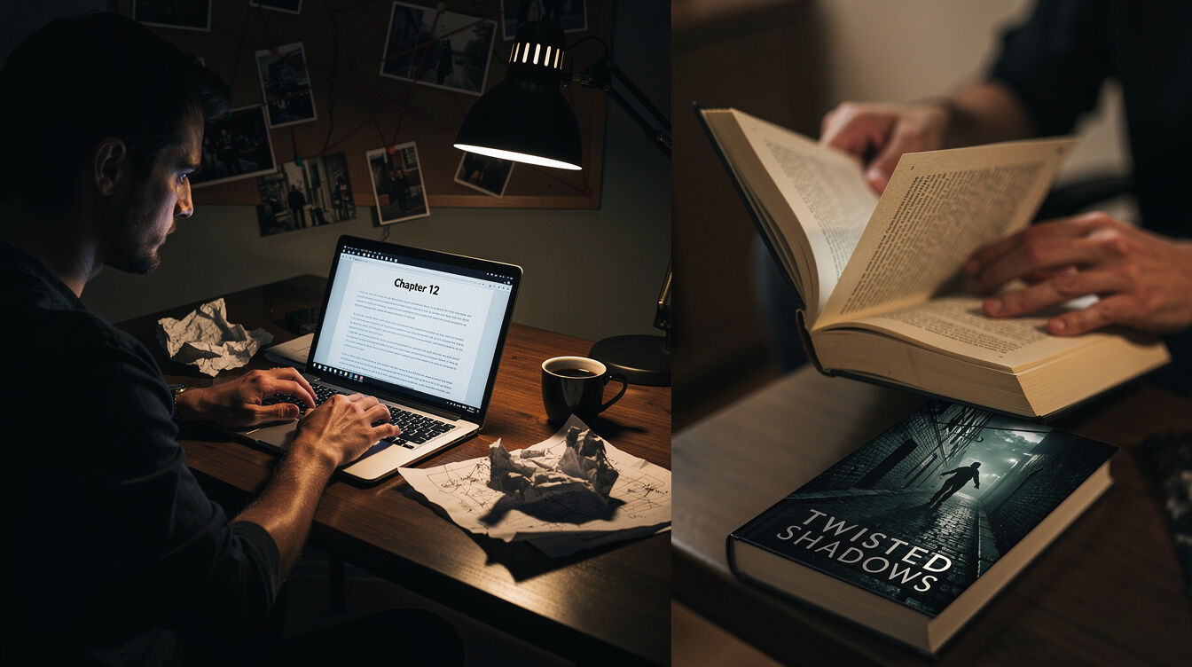 suspenseful mystery novel