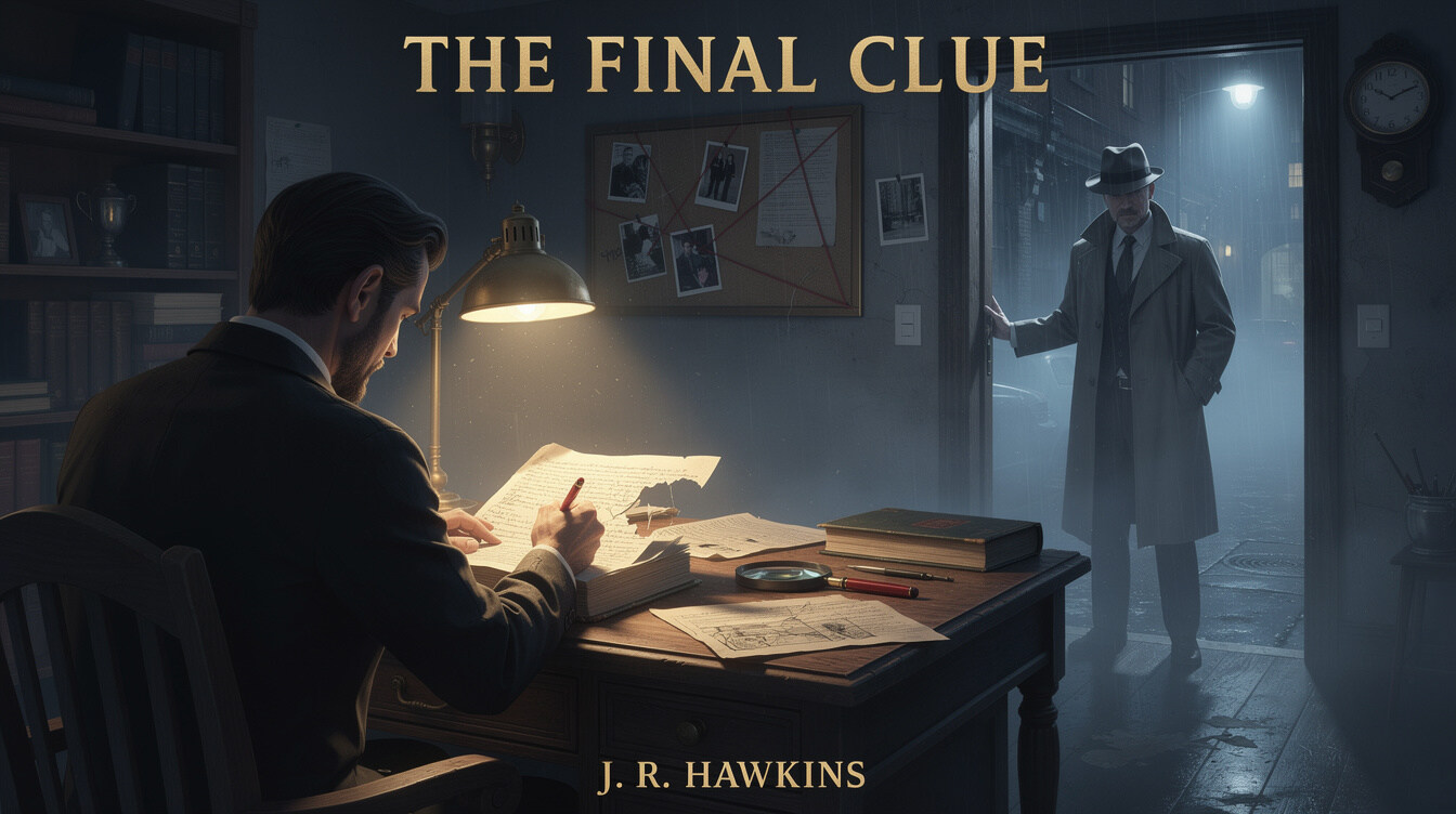 mystery book cover